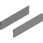 Boxcap Merivo L+R v/ corpusdiepte 450mm hoogte E indiumgrijs