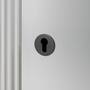 Escutcheon Plate/Euro Profile/Smoked Bronze