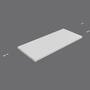 Plankdrager Lara-Sofia stift 3mm, boring 8x45mm