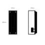 Caged Wall Light/Large/Black Marble