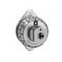 Codeslot KEYLESS360 mat nikkel, alphanumerieke code