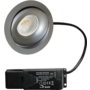 Smooth kantelbare inbouwspot rond  Aluminium + Triac driver