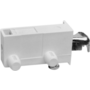 Kastophangers rechts wit, met duvel 10mm