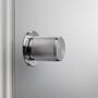 Fixed Door Knob/Single-Sided/Linear/Steel