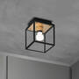 Caged Wet/Ceiling/Small/Brass