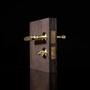 Tubular Latch/For Door Handle/57Mm Backset/Steel