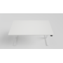 Bureaublad 2000x800x25mm Wit, inclusief 2 inserts