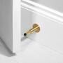 Door Stop/Wall Mounted/Brass
