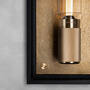 Caged Wet/Wall/Large/Brass