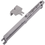 Geleider zilver Dispensa 500mm incl. soft close, enkel