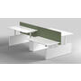 Vicino Quattro HS wit inclusief frame 1000-1500mm.