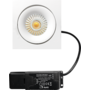 Cádiz kantelbare inbouw vierkant wit + Triac driver
