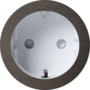 Rond 2.0 MultifitSocket F- dark bronze - white cup