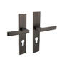 Deurkruk Hera op schild 245x45 mm PCgat 72mm