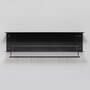 Hanger Shelf/Black/Gun Metal