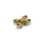 SOSS 101 PB / 9.5x042 mm / deurdikte ca. 13 mm / vermessingd