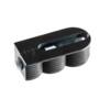 Cabineo 8, zwart, voor tussenwanden 12mm, voordeelverpakking