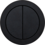 Rond 2.0 Push button 4X- s. trim - black ano