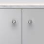 Furniture Knob/Cast/Set Of 2/Steel