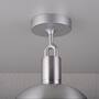 Forked Ceiling/Steel/Medium Steel Shade