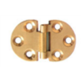 Scharnier 30x47mm koper glans gepolijst