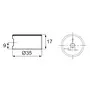 Excenter FUERTE diameter 35mm, dikte 17mm, VE=100 stuks