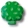 Knop nylon GROENE BOOM-vorm 47x51mm