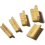 Houten verbindingshoek 6x16mm 6mm dik, per doos 200 stuks