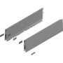 Merivobox zijkant K-hoogte, R+L, 500mm kleur: indium grijs