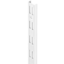 Wandrail dubbel / 1495mm / wit gelakt / VE10