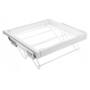 Schoenenrek, uittrekbaar, 900 mm SOFT-CLOSE, Wit