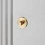 Thumbturn Lock/Cross/Brass