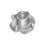 Inslagmoer M8 x 15mm verzinkt