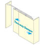 Soft close voor schuifdeur van 40-70 kilo bij MFU-1200