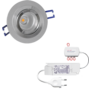 2x rond Alu+2x powerled+2x verl+driver