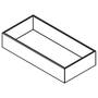 CubiLux rechthoekig Leder 62 x 300 x 150mm Kleur: zwart