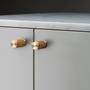 Furniture Knob/Set Of 2/Brass