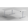 Milano voet 780 zilver, voor bladdiepte 800-900mm