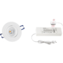 2xSmooth rond wit+2xpowerled+2xverl.+ZigBee