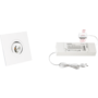 7x Monza vierkant wit DTW 3000K-2200K  + 6x verl +ZigBee