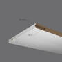 Plankdrager Lara-Sofia stift 5mm, boring 8x45mm