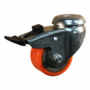 Zwenkwiel met rem draagkracht 150 kilo per wiel-wiel 50x33mm