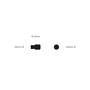 Furniture Knob/Cast/Set Of 2/Welders Black