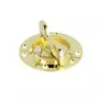Bladverbinder rond 60mm, dikte 1,5mm vermessingd