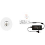 3x Monza rond wit + 3x verlengsnoer + ZigBee Driver 30W
