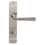 Deurkruk Helena op schild toilet-/badkamersluiting 63 mm