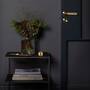 Door Handle Set/Unsprung/Cross/Brass