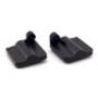 Dekselscharnier zwart soft close, prijs per set