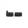 Dekselscharnier zwart soft close, prijs per set