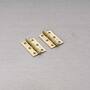 Hinge/76 X 51 X 2 Mm (3 X 2 Inch)/Set Of 2/Brass